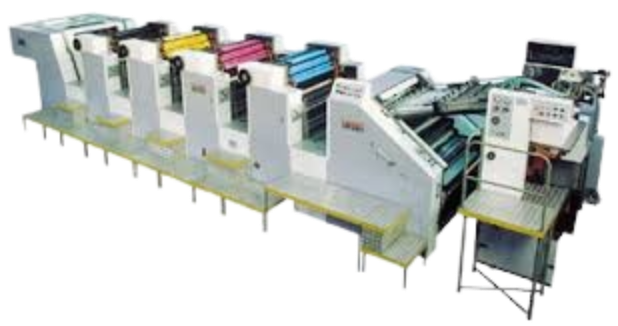 5-Color Process Printing Press